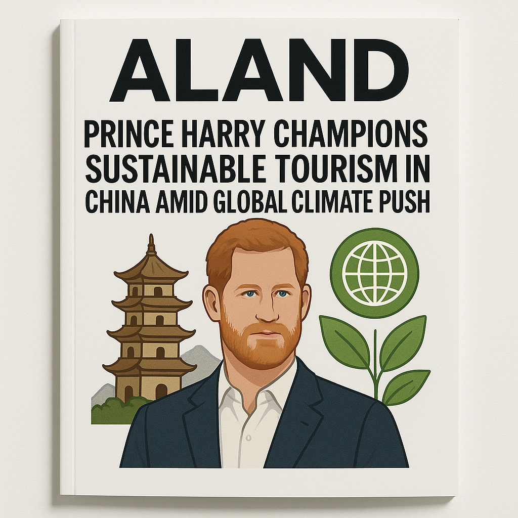  Prince Harry Promotes Eco-Friendly Tourism in Shanghai